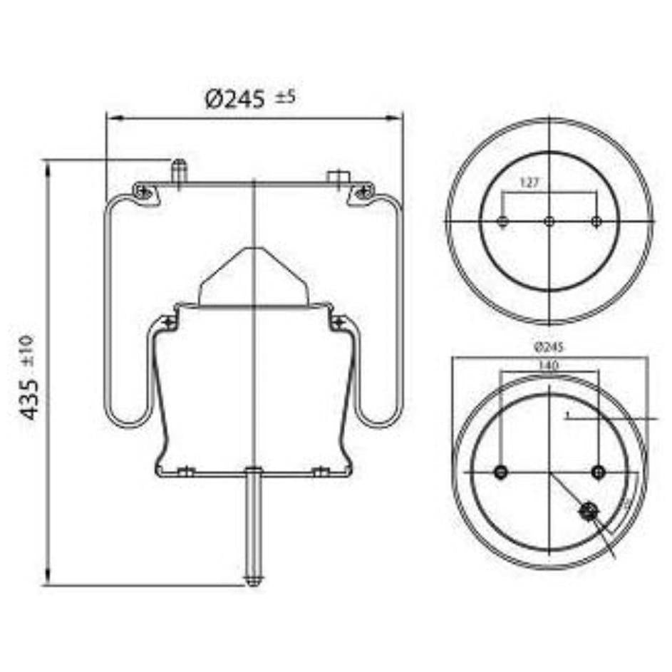 Mola Pneumática - Cofap - MPC06201 - (1)
