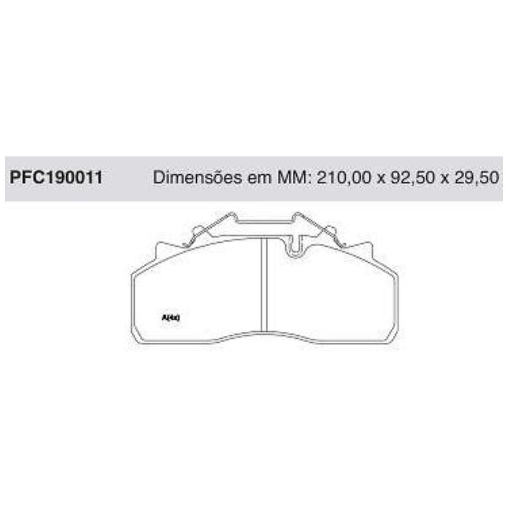 Pastilha Freio Dianteira - Cofap - PFC190011 - (1)