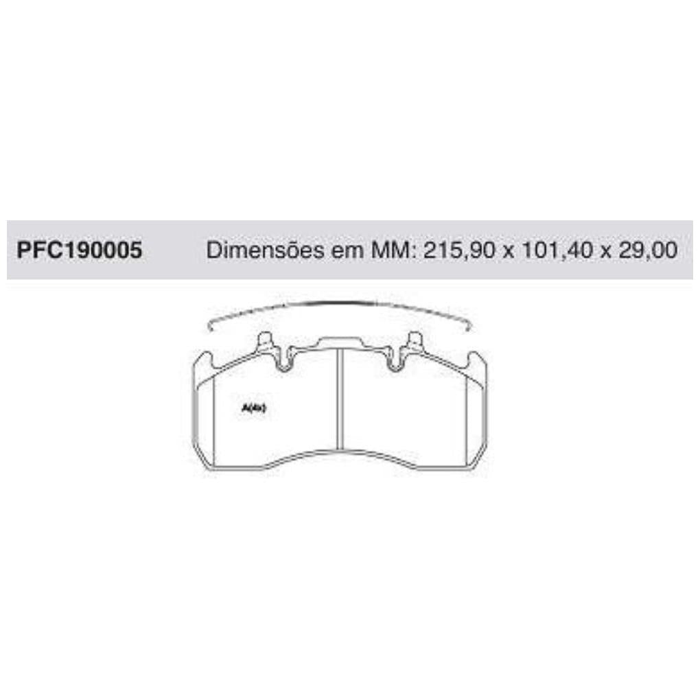 Pastilha Freio Traseira - Cofap - PFC190005 - (1)