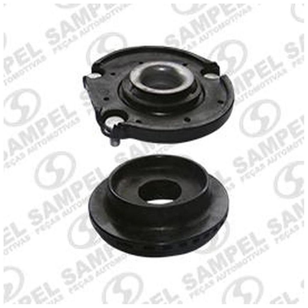 Suporte Do Amortecedor Dianteiro Direito - Com Rolamento Ina - Sampel - 1086A - (1)