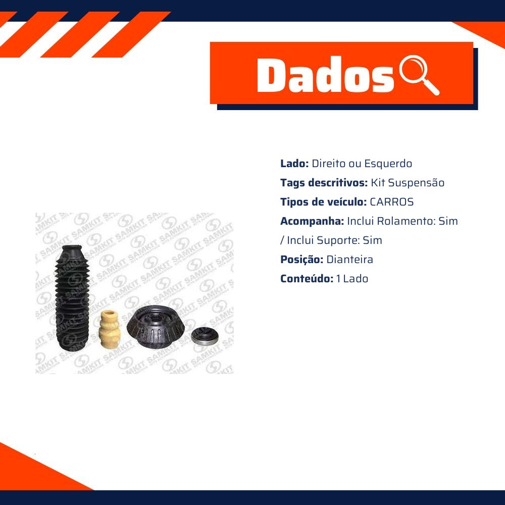Kit Amortecedor Dianteiro 1 Lado para Honda HR-V - Sampel - SK957S - (2)
