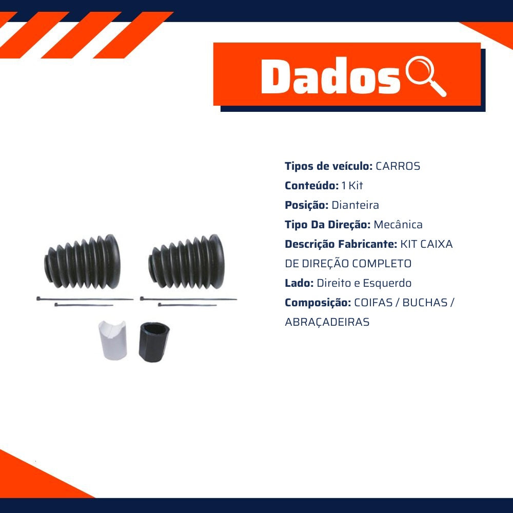 Kit Caixa De Direção Completo - Sampel - SK2802 - (2)