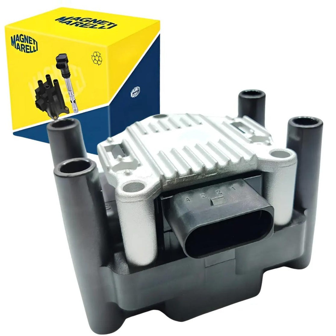 Bobina De Ignição - Magneti Marelli - BI0017MM - (1)