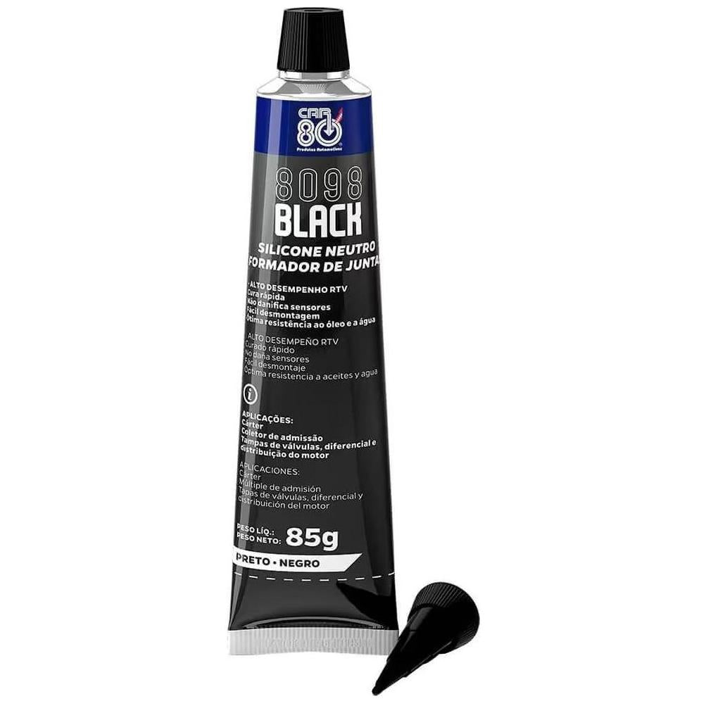 Silicone de Alta Temperatura CAR8098 Black 85g - Snap-on - CAR8098BLACK - (1)