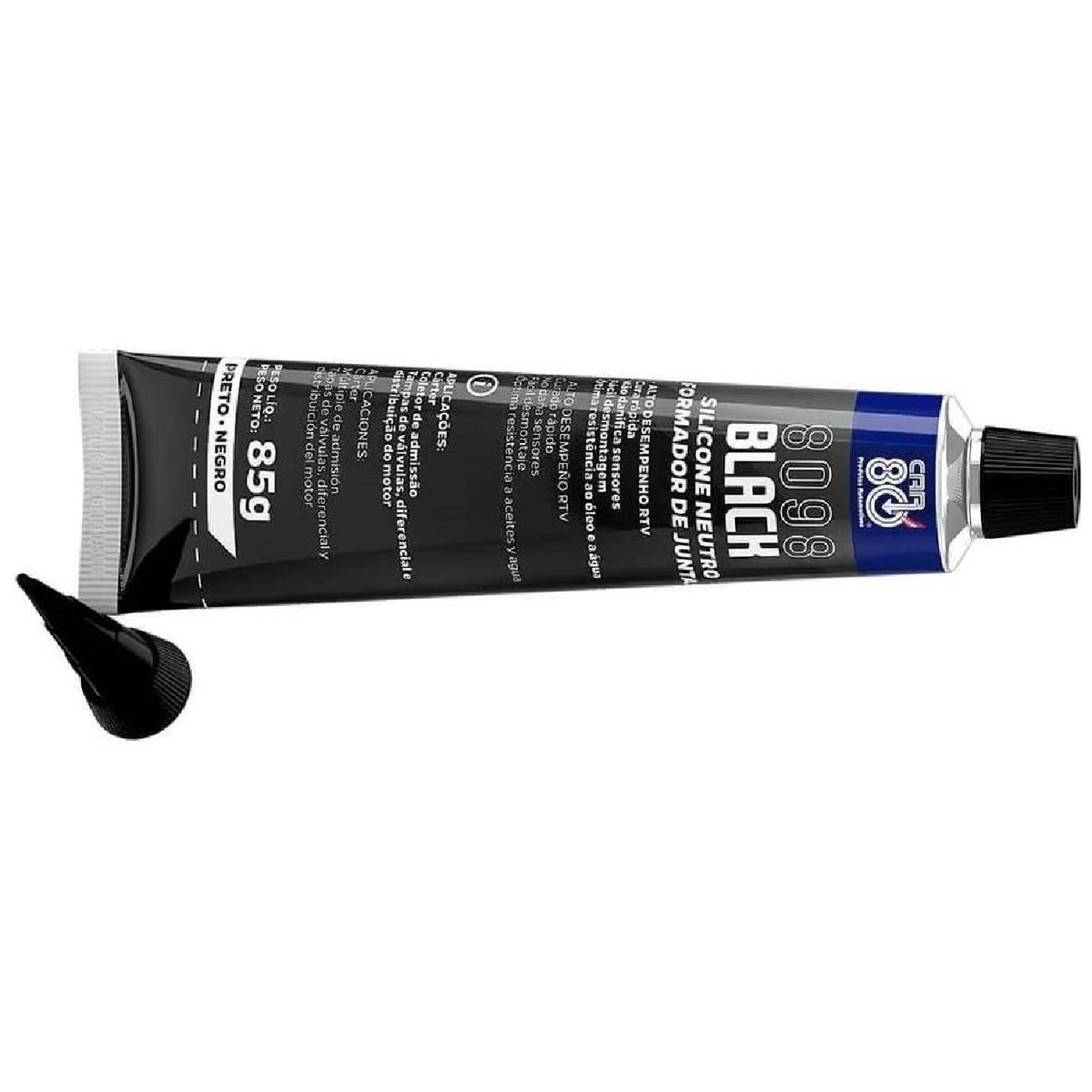 Silicone de Alta Temperatura CAR8098 Black 85g - Snap-on - CAR8098BLACK - (6)