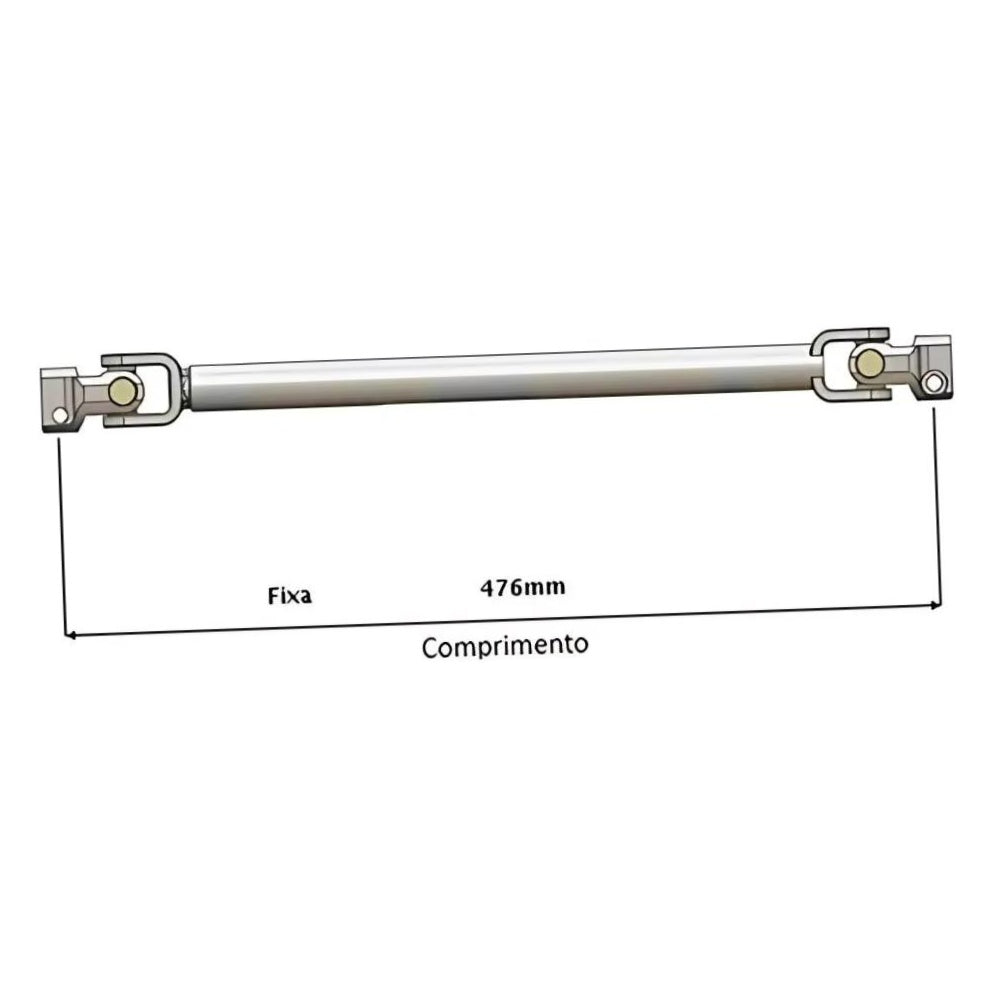 Terminal da Coluna de Direção para Fiat Fiorino e Uno - Viemar - 200039 - (4)