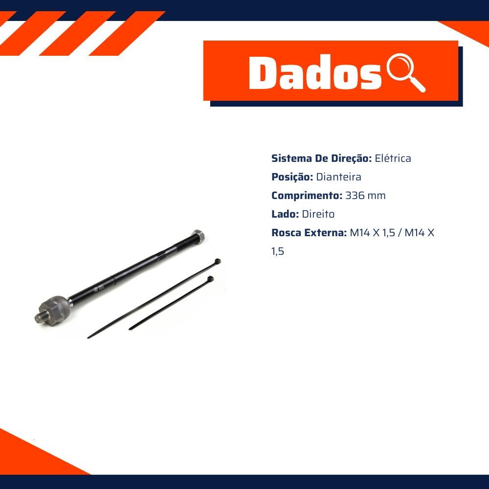 Articulador de Direção Elétrica para Chevrolet Tracker - Viemar - 680653 - (3)
