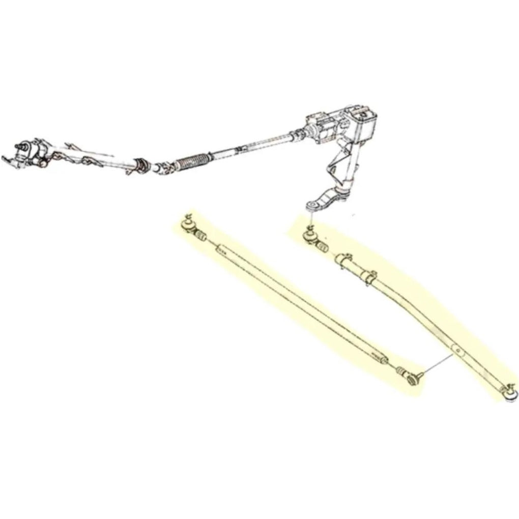 Barra de Direção Dianteira para Troller T4 - Viemar - 750287K - (3)