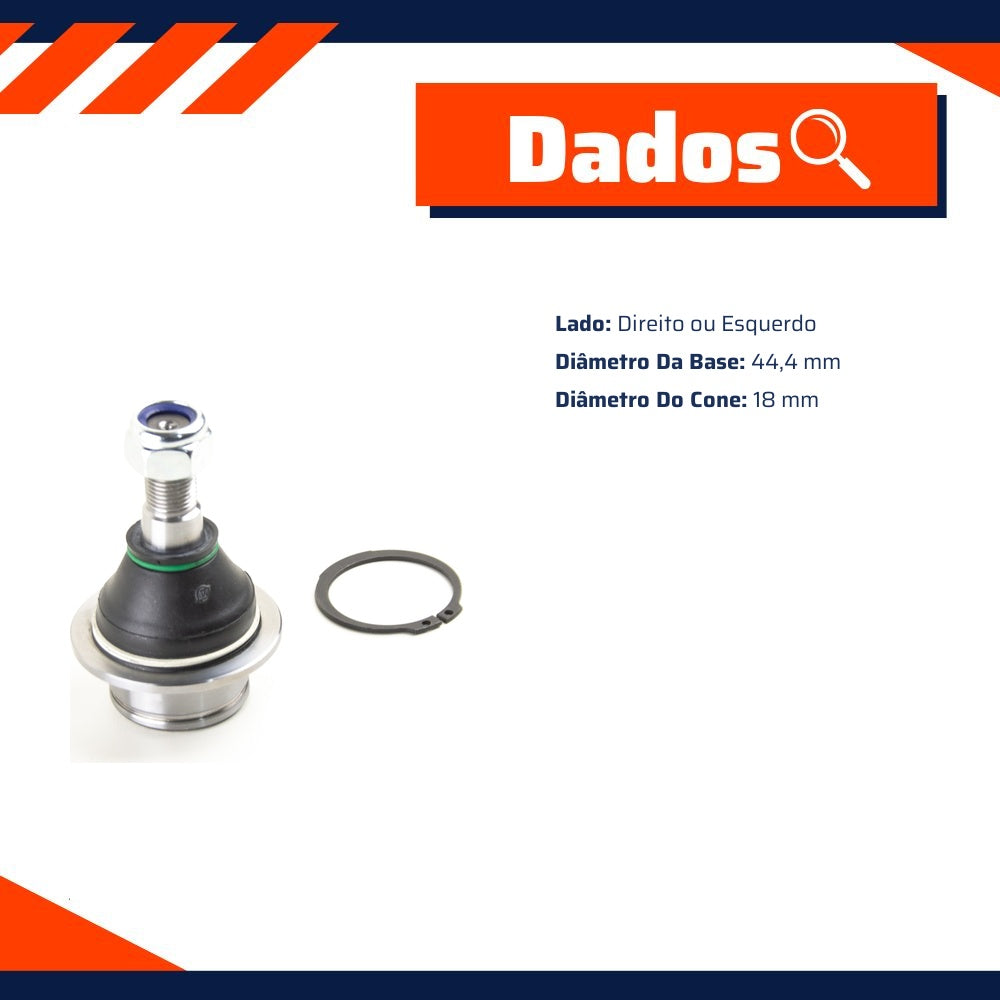 Pivô de Suspensão Inferior para Ford Explorer e Ranger - Viemar - 503068 - (3)