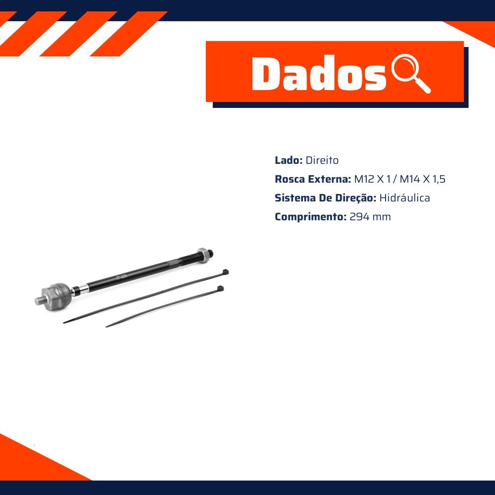 Terminal Axial de Direção Hidráulica - Viemar - 680102 - (3)