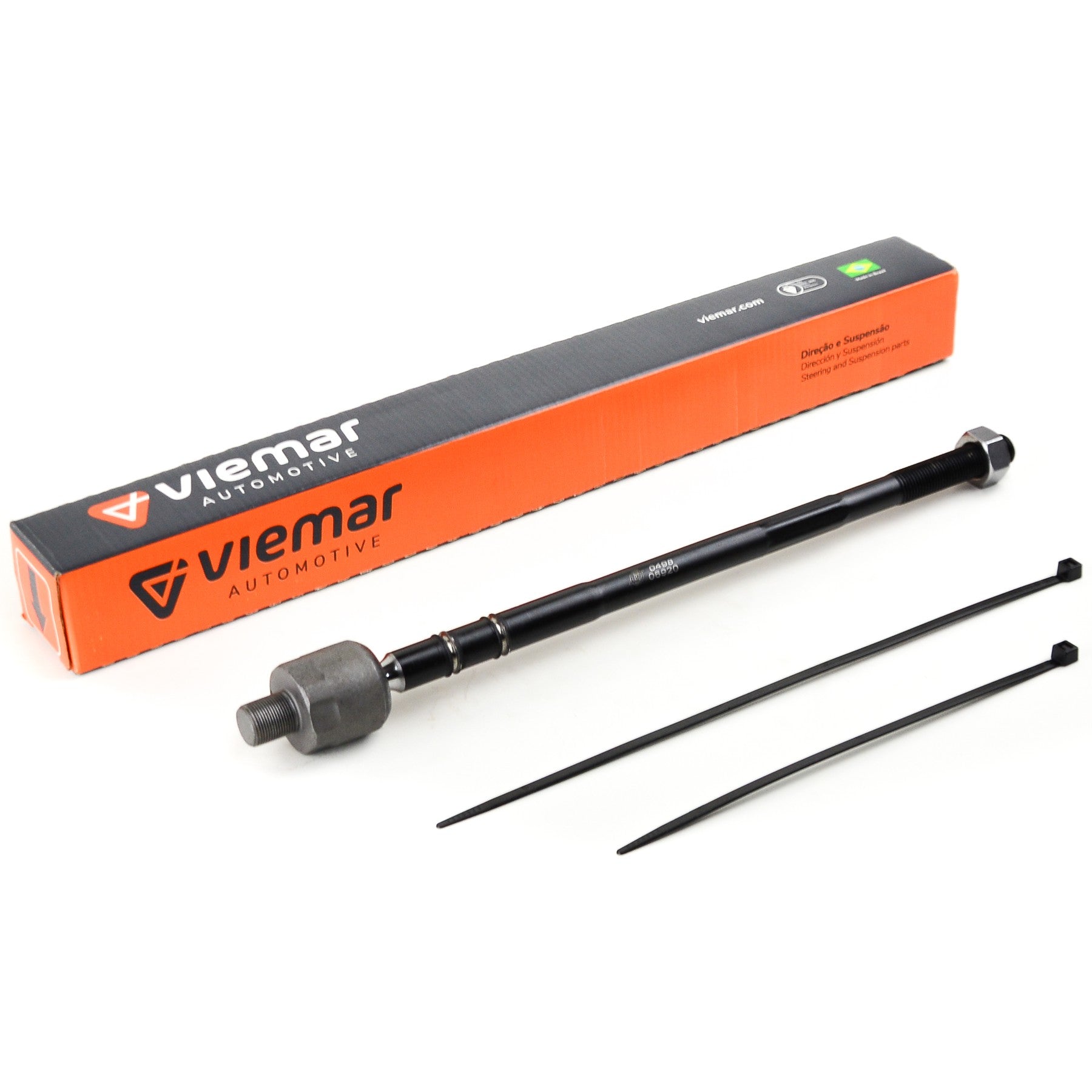 Par de Terminais Axiais Elétrica - Viemar - 680498 - (4)