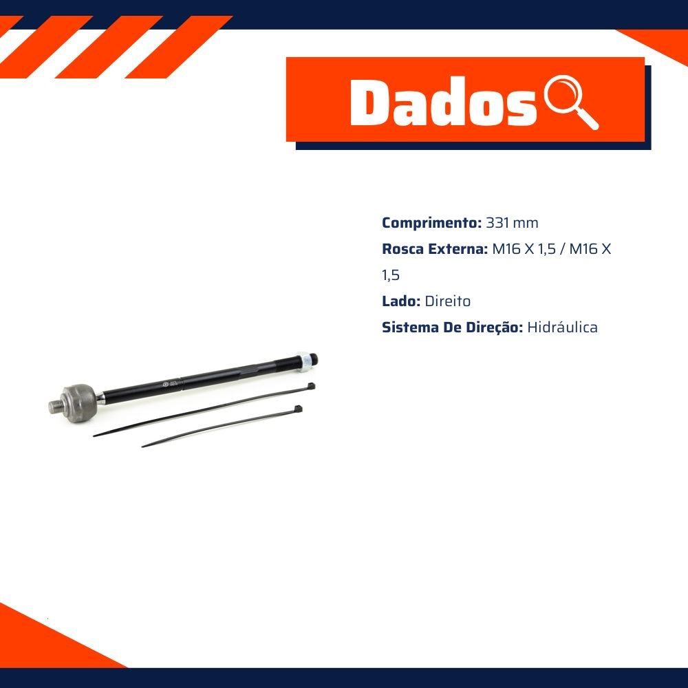 Terminal Axial de Direção Hidráulica - Viemar - 680075 - (3)