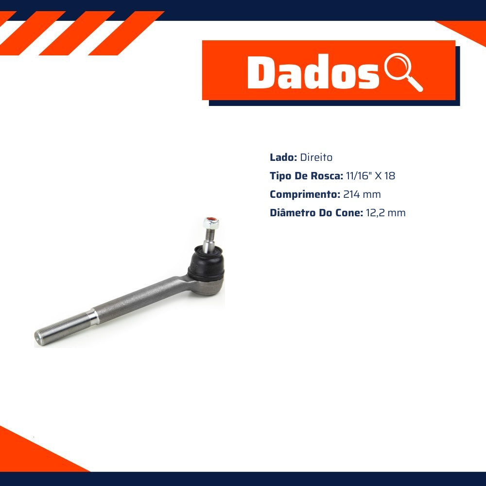 Terminal de Direção para Chevrolet Blazer e S10 - Viemar - 335062 - (3)