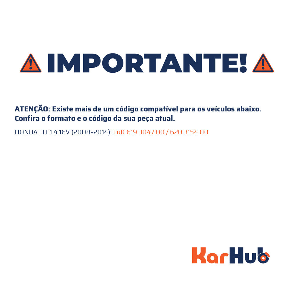 Kit Embreagem - LuK - 619 3047 00 - (7)