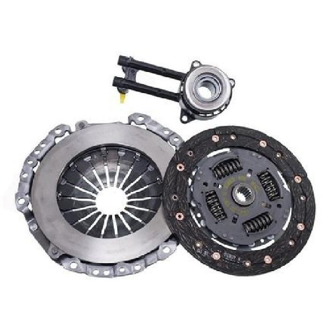 Kit Embreagem com atuador Ka Fiesta Courier Ecosport Focus 1.6 8v Zetec Rocam - LuK - 620 3100 33 - (2)
