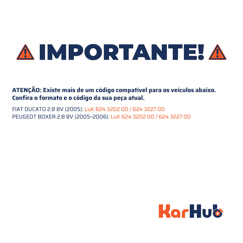 Kit Embreagem - LuK - 624 3202 00 - (5)