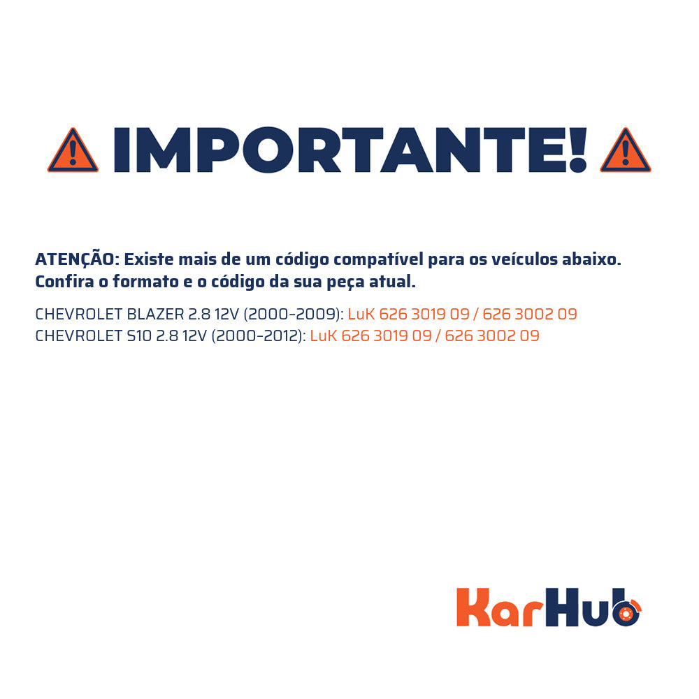 Kit Embreagem - LuK - 626 3019 09 - (5)