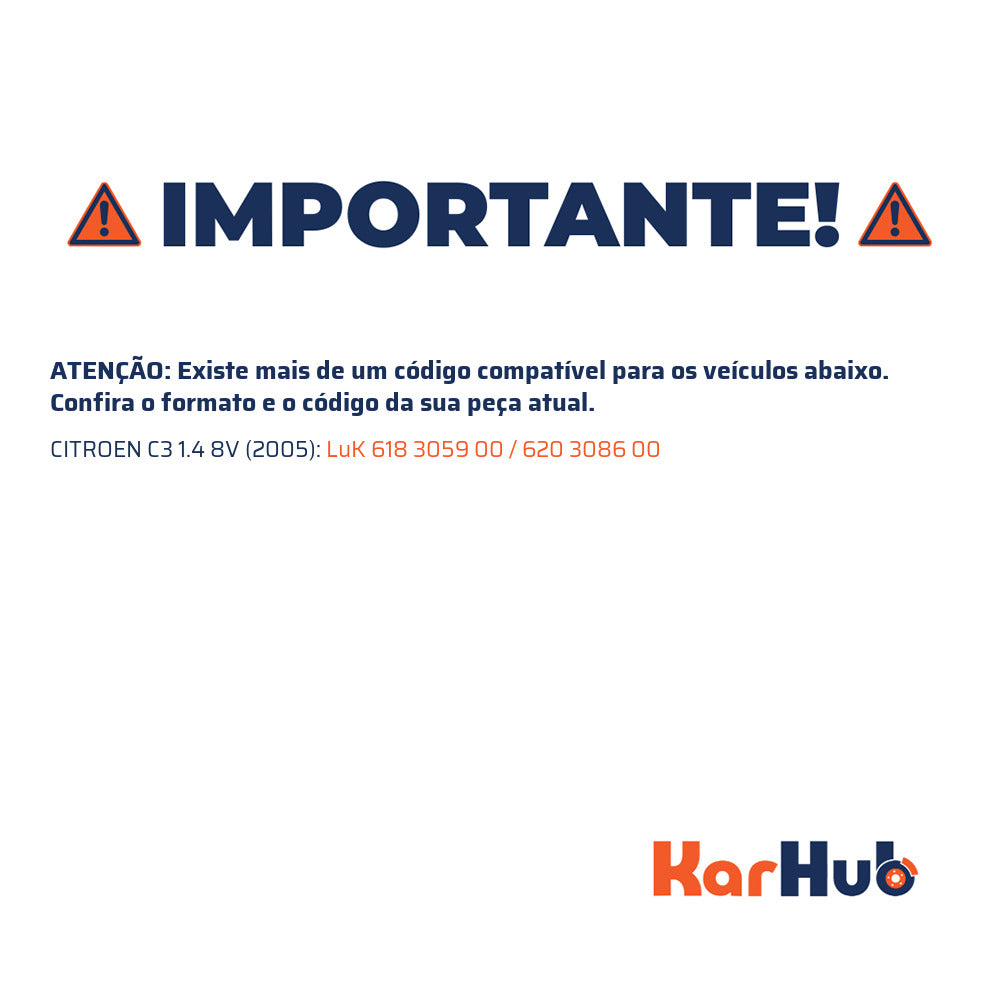 Kit Embreagem - LuK - 618 3059 00 0 - (7)