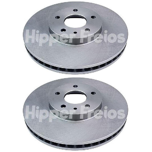 Par Disco Freio Dianteiro - Hipper Freios - HF 15H - (1)