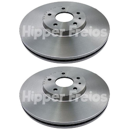 Par Disco Freio Dianteiro - Hipper Freios - HF 15L - (1)