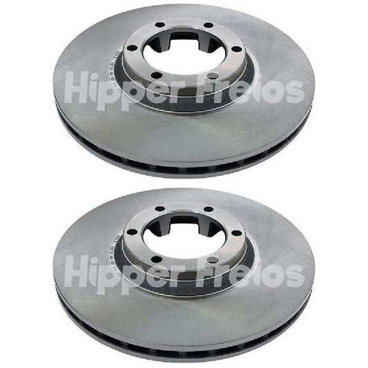 Par Disco Freio Dianteiro - Hipper Freios - HF 200A - (1)