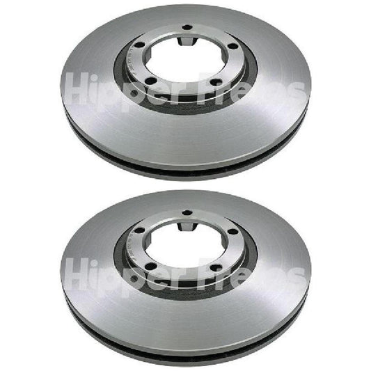 Par Disco Freio Dianteiro - Hipper Freios - HF 200D - (1)