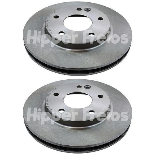 Par Disco Freio Dianteiro - Hipper Freios - HF 212 - (1)