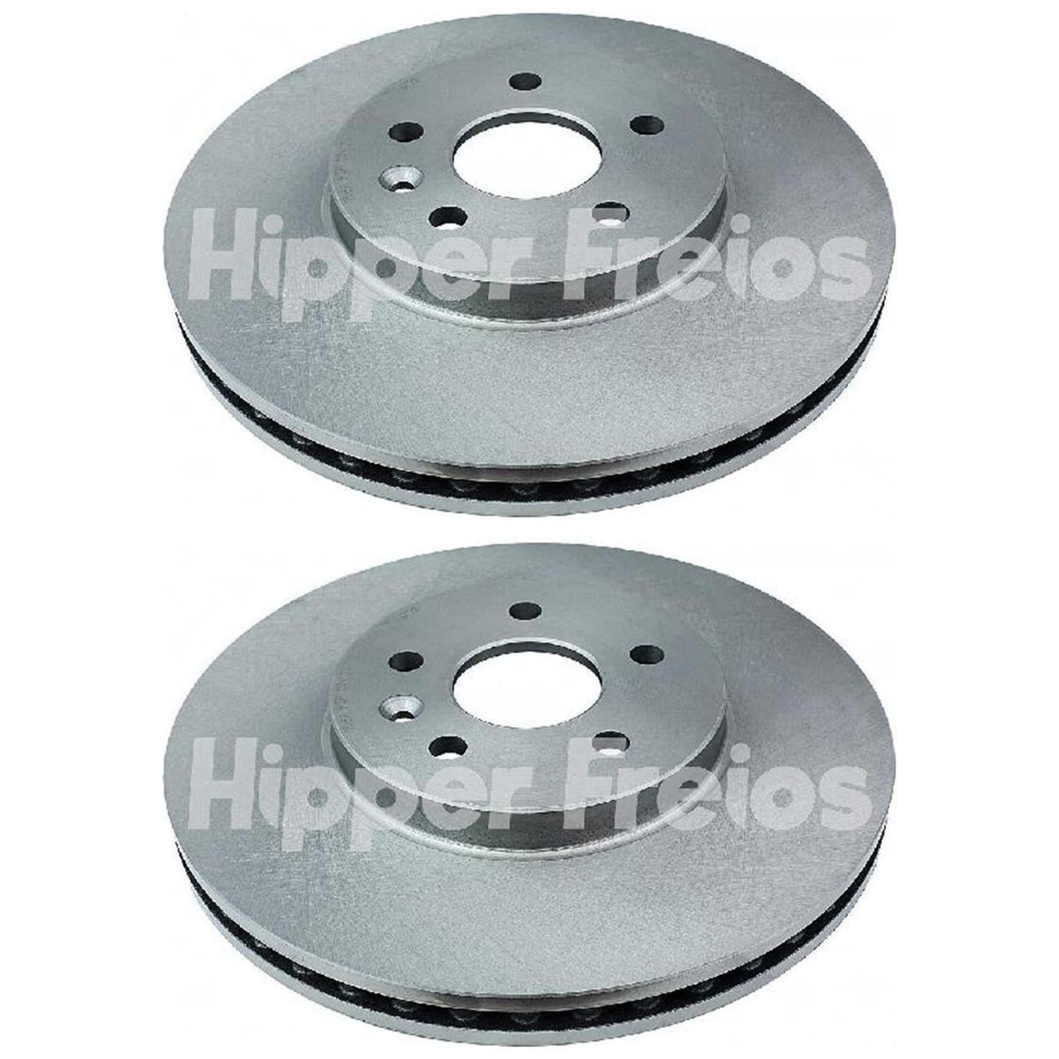 Par Disco Freio Dianteiro - Hipper Freios - HF 308A - (1)