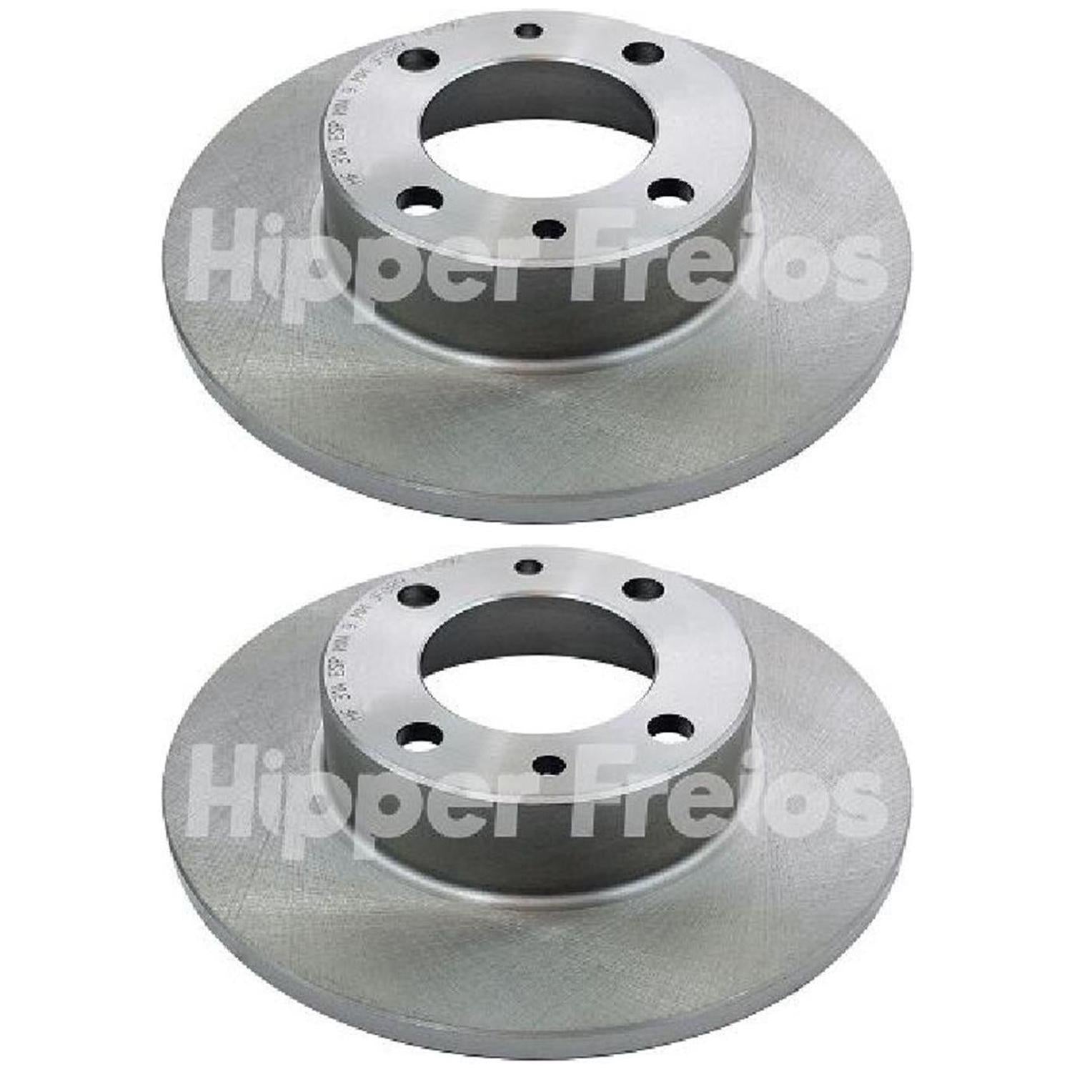 Par Disco Freio Dianteiro - Hipper Freios - HF 31A - (1)