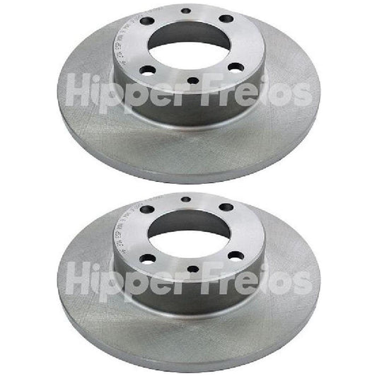 Par Disco Freio Dianteiro - Hipper Freios - HF 31A - (1)