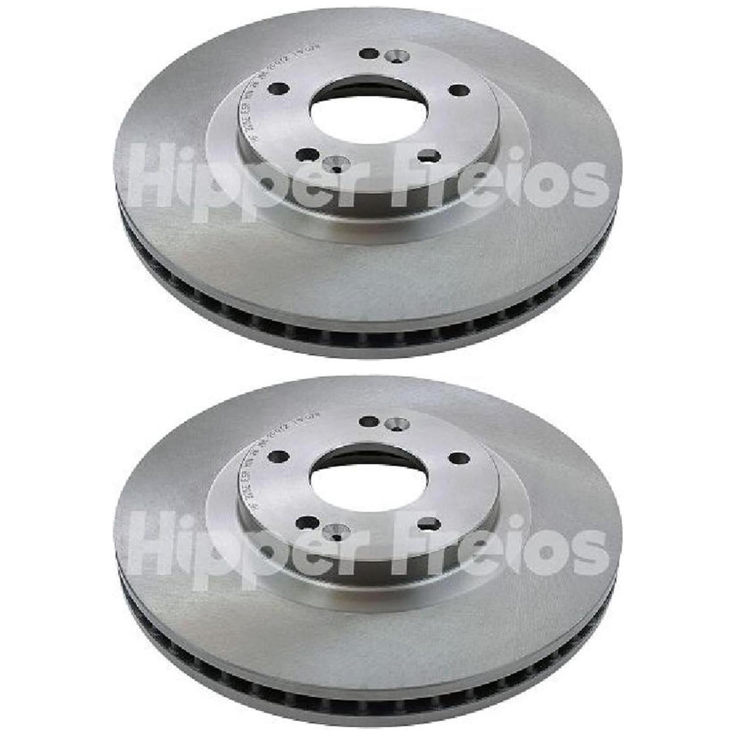 Par Disco Freio Dianteiro - Hipper Freios - HF 325E - (1)