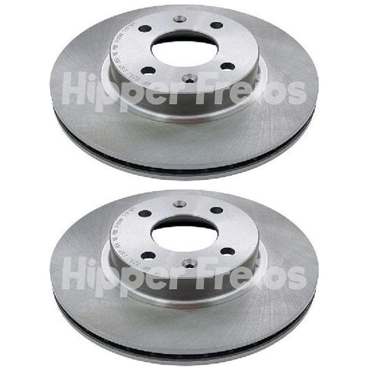Par Disco Freio Dianteiro - Hipper Freios - HF 325J - (1)