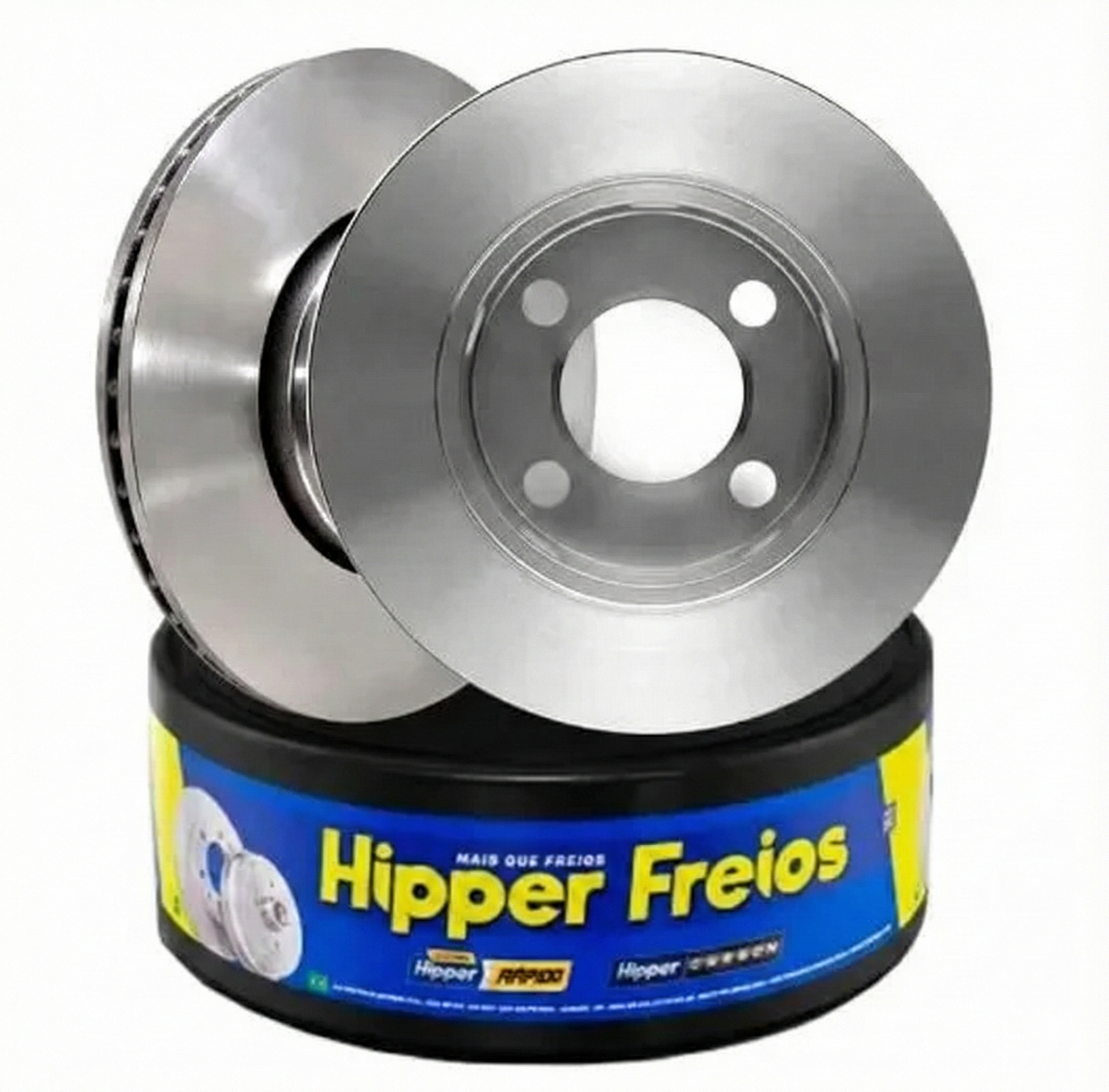 Par Disco Freio Dianteiro - Hipper Freios - HF 325L - (1)