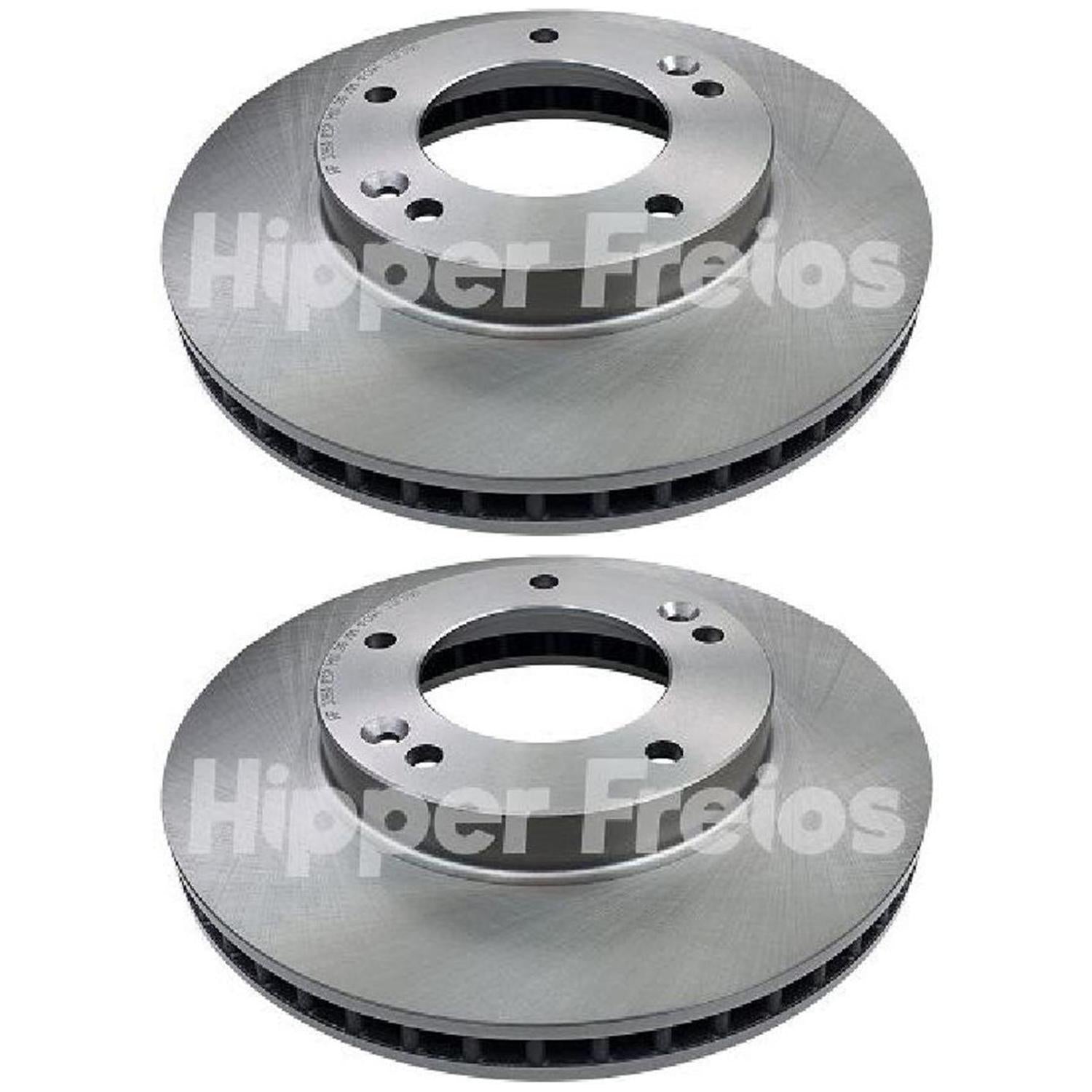 Par Disco Freio Dianteiro - Hipper Freios - HF 326A - (1)