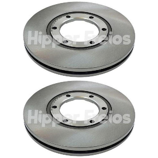 Par Disco Freio Dianteiro - Hipper Freios - HF 352B - (1)