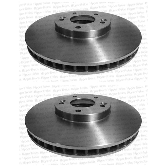 Par Disco Freio Dianteiro - Hipper Freios - HF 358F - (1)