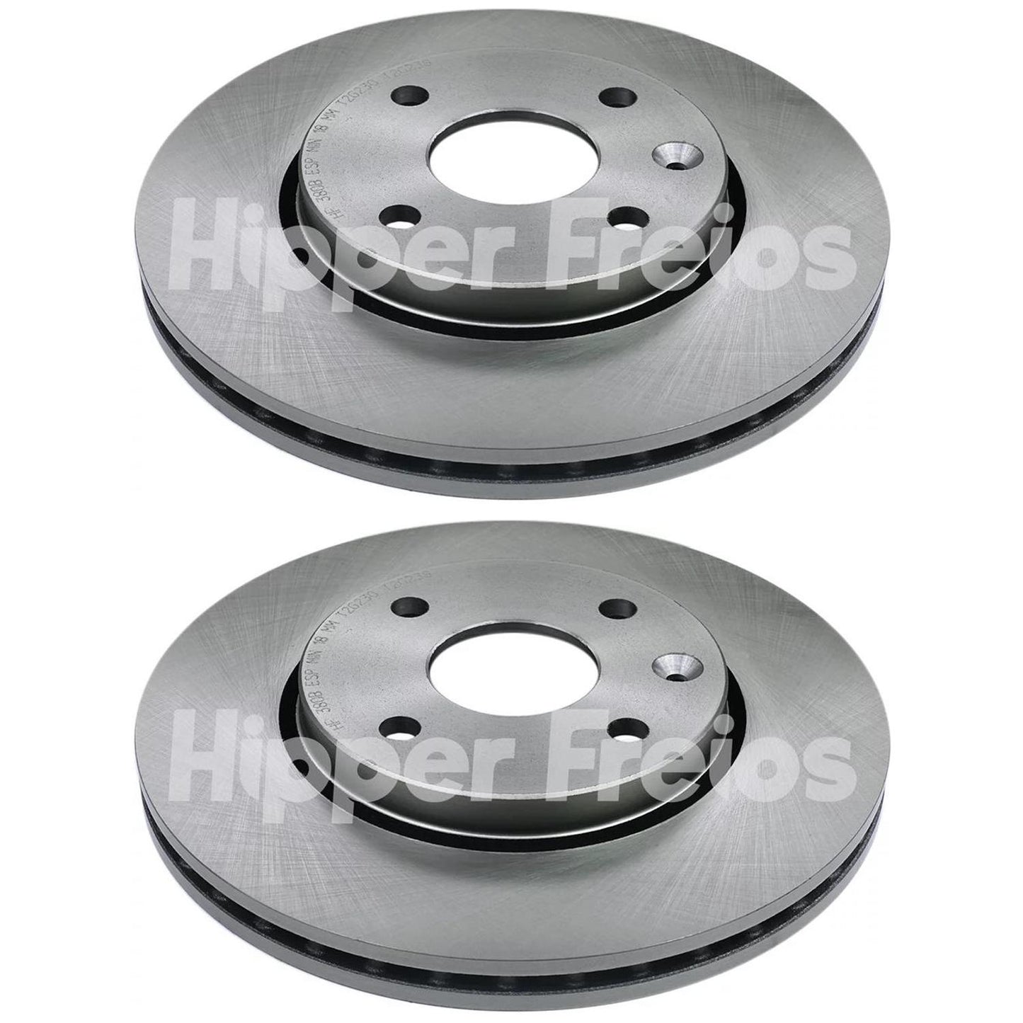 Par Disco Freio Dianteiro - Hipper Freios - HF 380B - (2)
