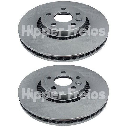 Par Disco Freio Dianteiro - Hipper Freios - HF 403B - (1)