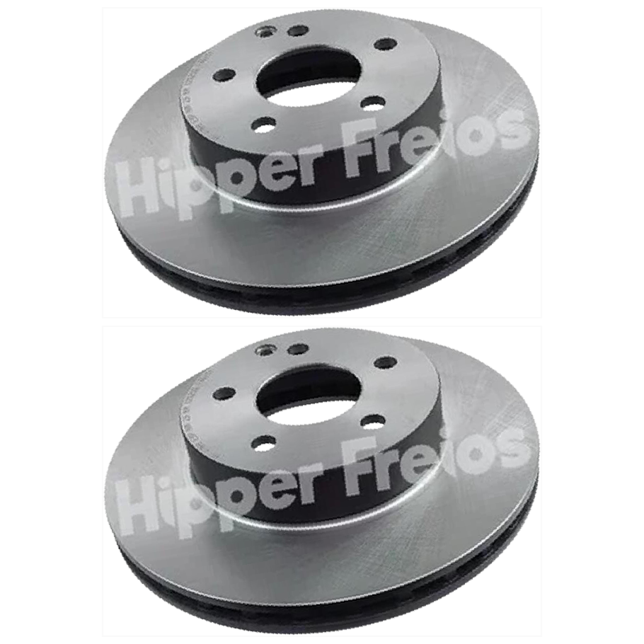 Par Disco Freio Dianteiro - Hipper Freios - HF 476B - (1)