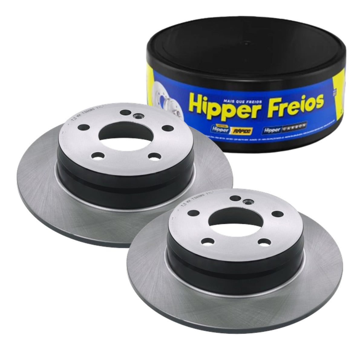 Par Disco Freio Dianteiro - Hipper Freios - HF 476C - (1)