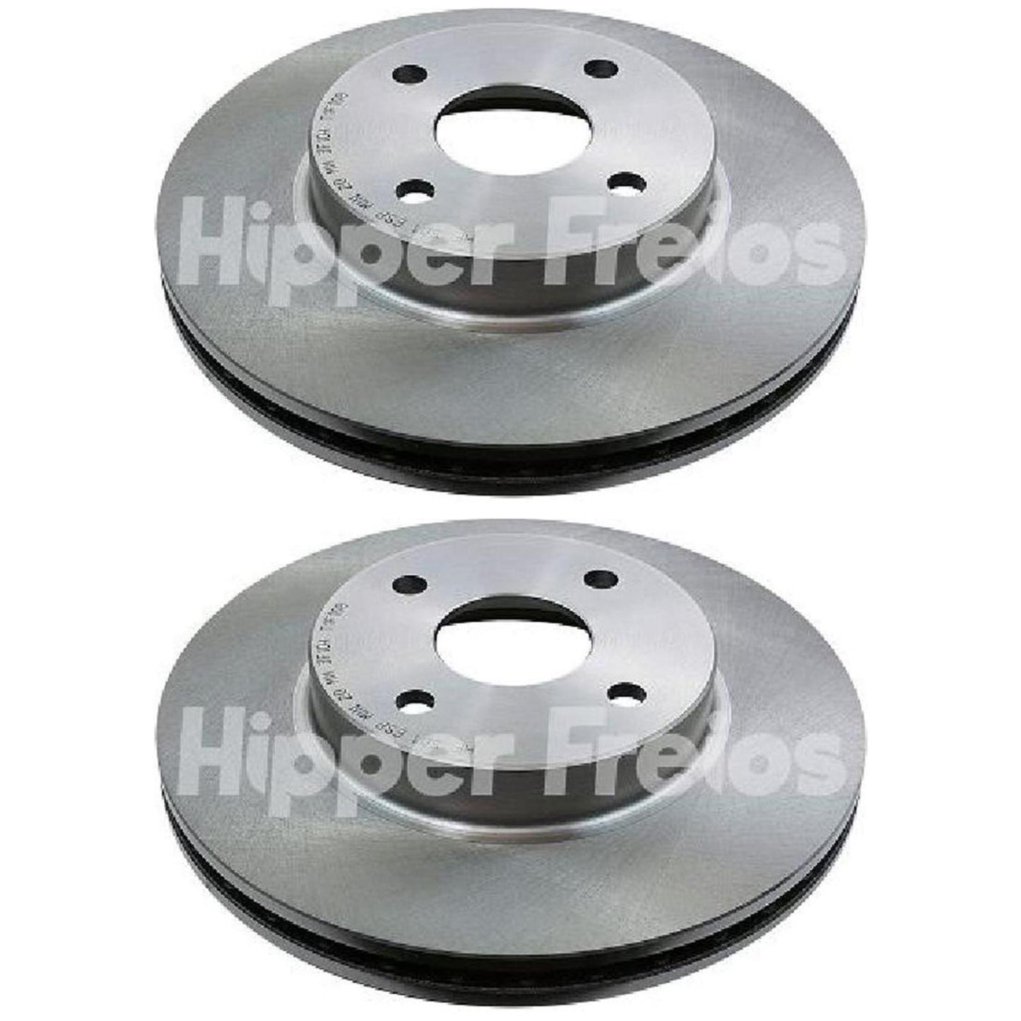 Par Disco Freio Dianteiro - Hipper Freios - HF 501 - (1)