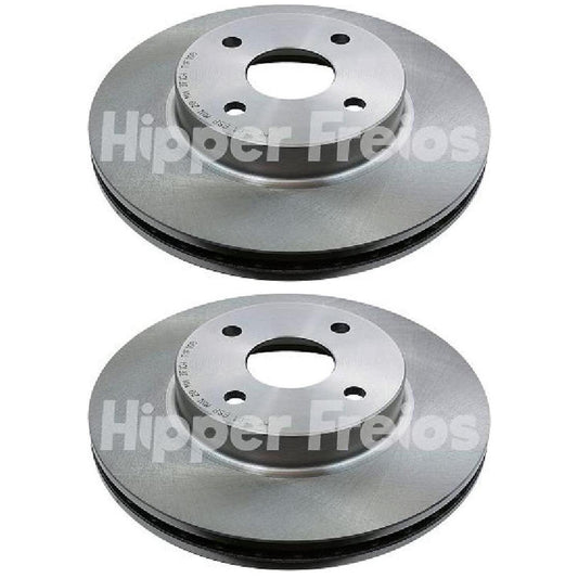 Par Disco Freio Dianteiro - Hipper Freios - HF 501 - (1)