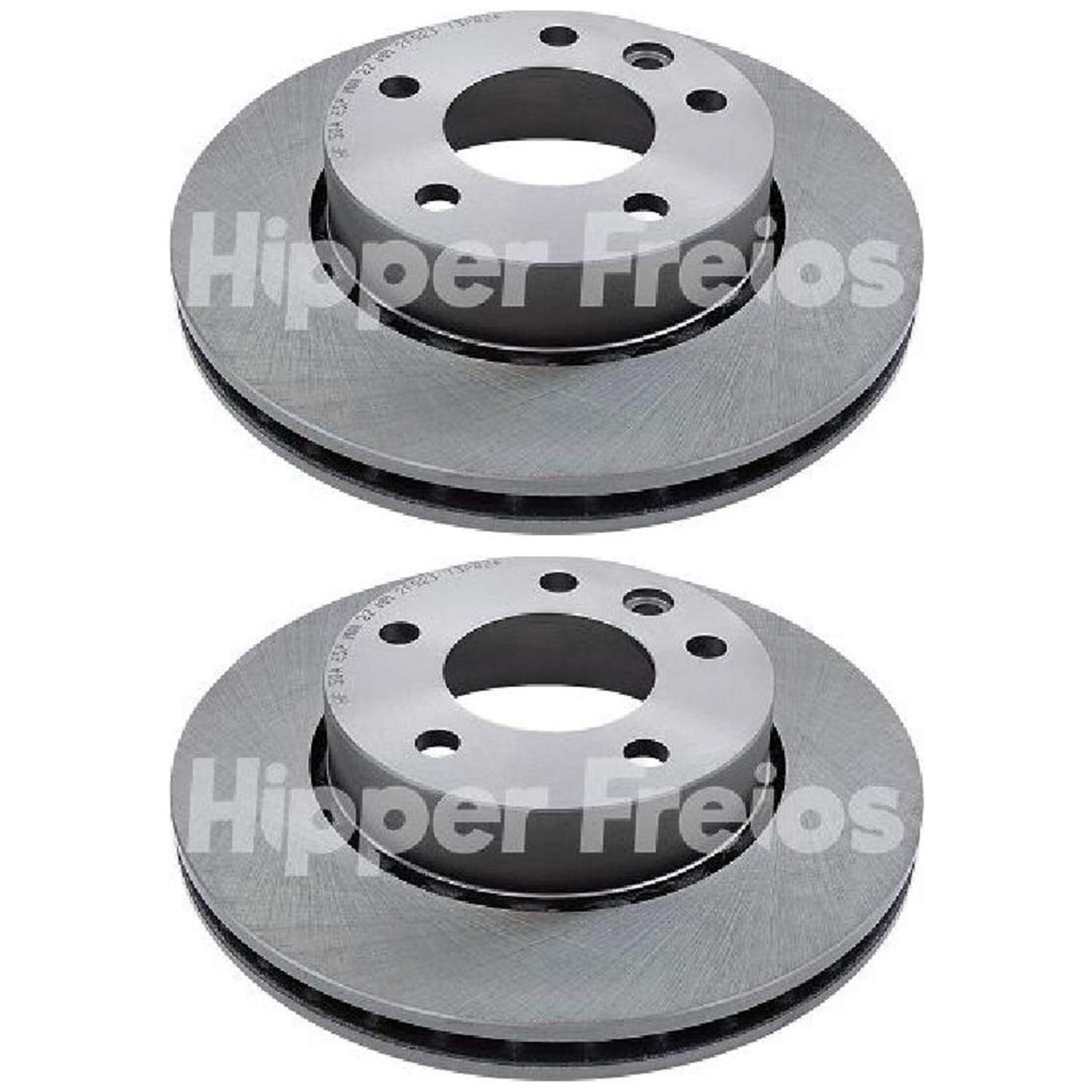 Par Disco Freio Dianteiro - Hipper Freios - HF 50A - (1)