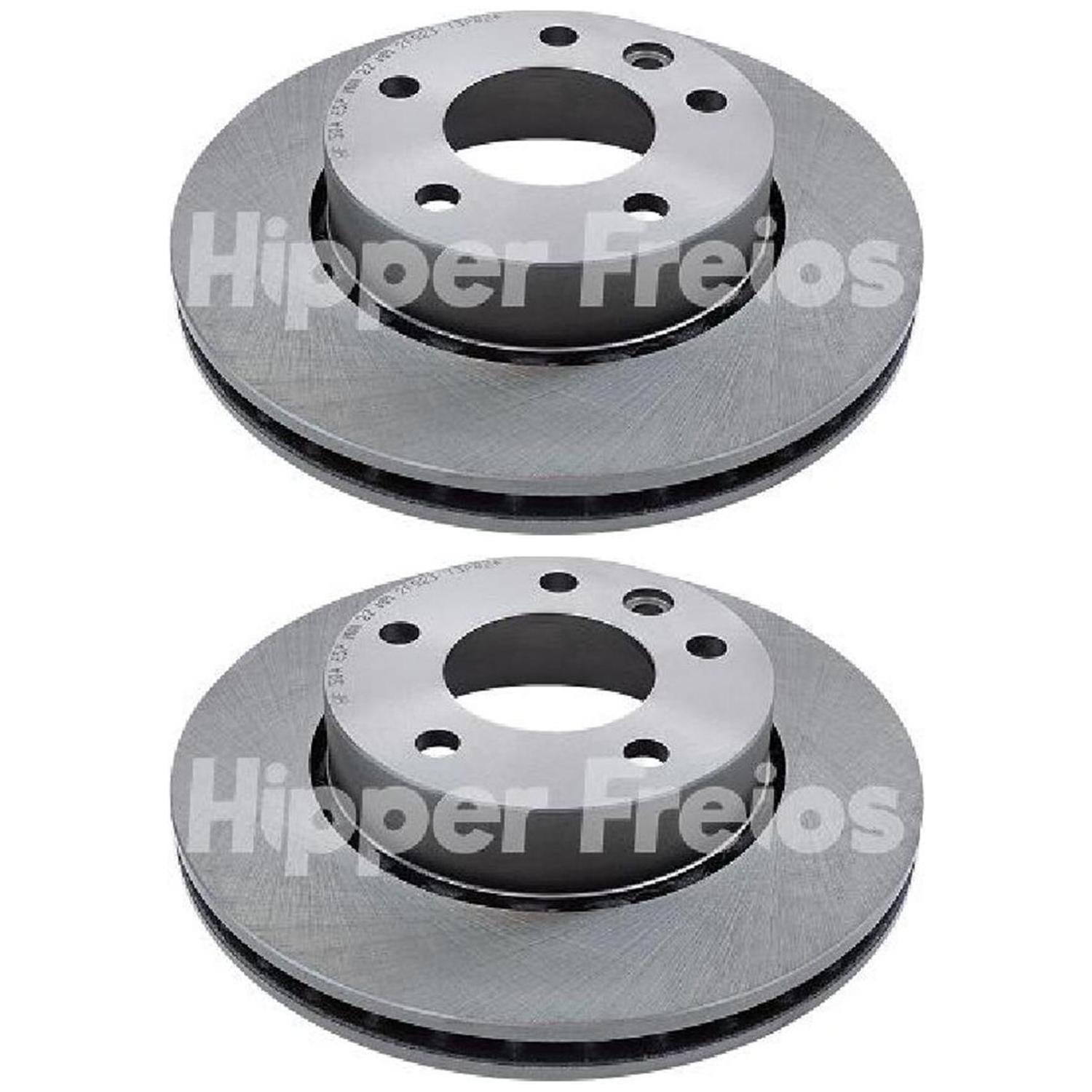 Par Disco Freio Dianteiro - Hipper Freios - HF 50A - (1)