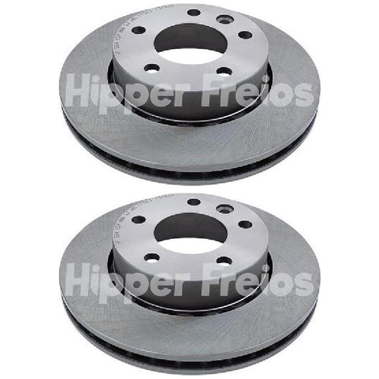 Par Disco Freio Dianteiro - Hipper Freios - HF 50A - (1)