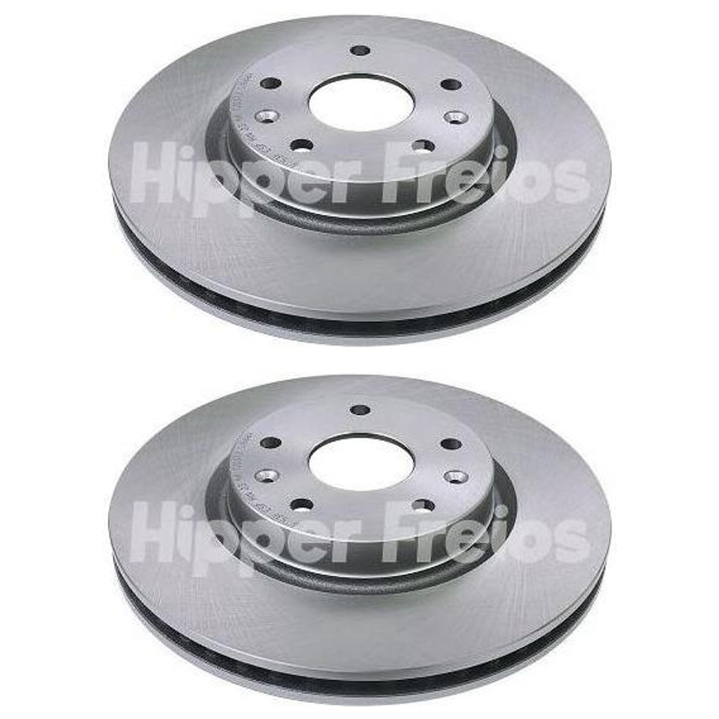 Par Disco Freio Dianteiro - Hipper Freios - HF 53F - (1)