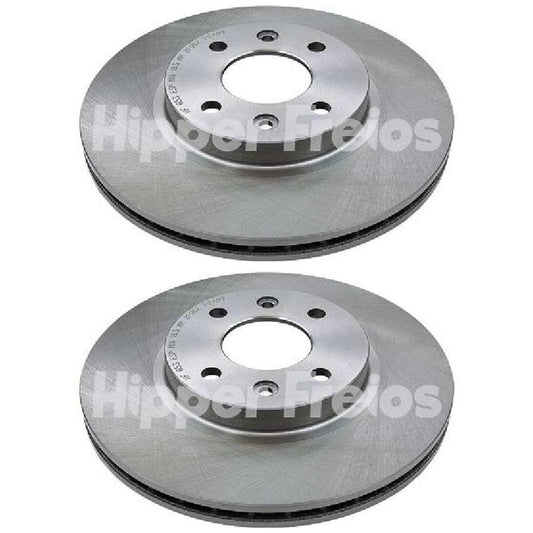 Par Disco Freio Dianteiro - Hipper Freios - HF 653 - (1)