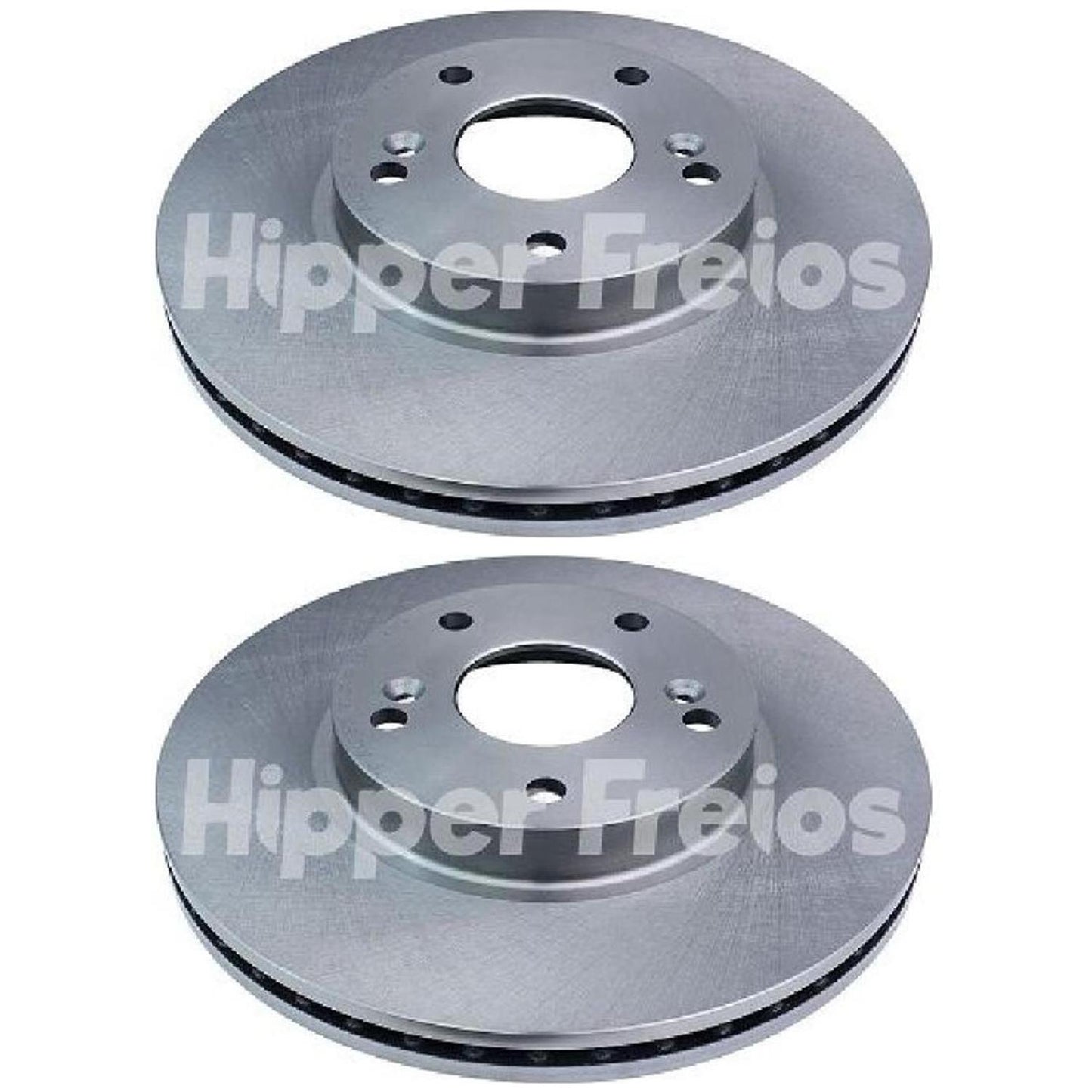 Par Disco Freio Dianteiro - Hipper Freios - HF 700F - (1)