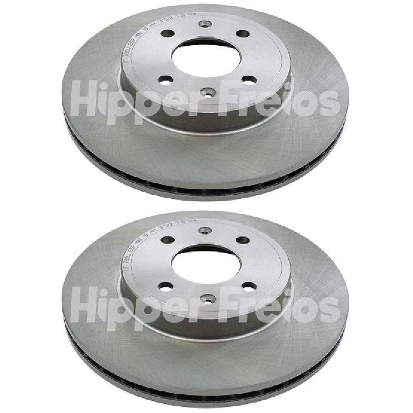 Par Disco Freio Dianteiro - Hipper Freios - HF 700J - (1)