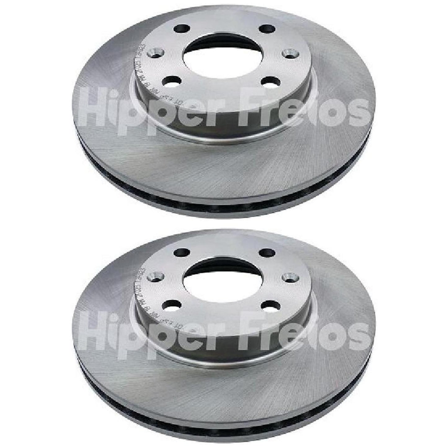 Par Disco Freio Dianteiro - Hipper Freios - HF 701 - (1)
